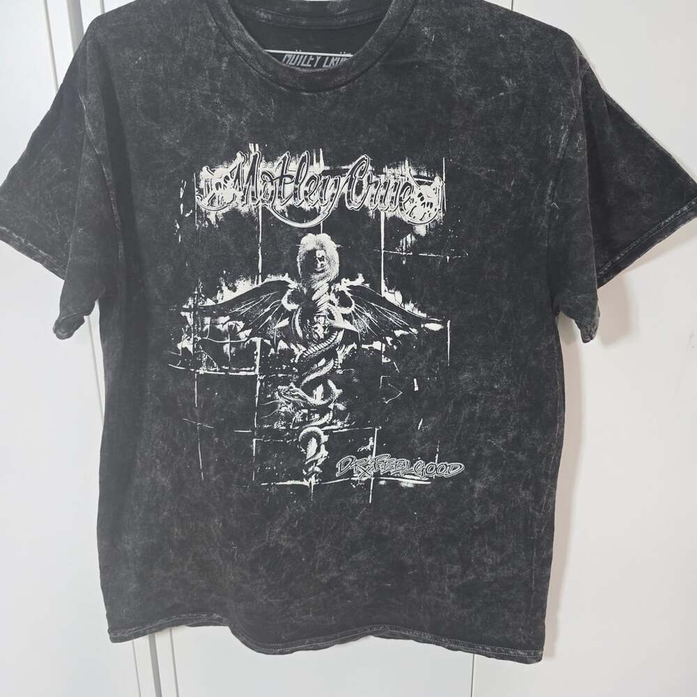 Mötley Crüe Dr. Feelgood T-Shirt Size M Black